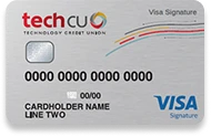 Tech CU Visa Signature Credit Card