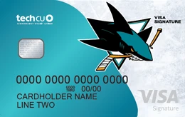 Tech CU Visa Classic Sharks Credit Card